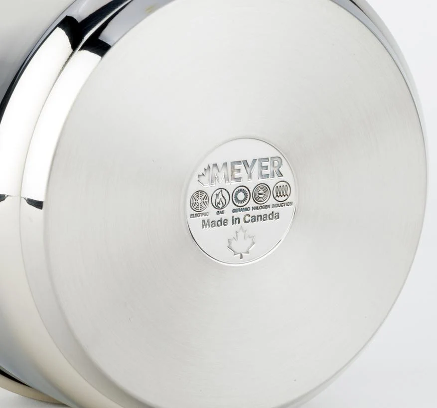 Meyer Confederation Stainless Steel 28cm/11" Frying Pan, Skillet, Made in Canada - Image 5
