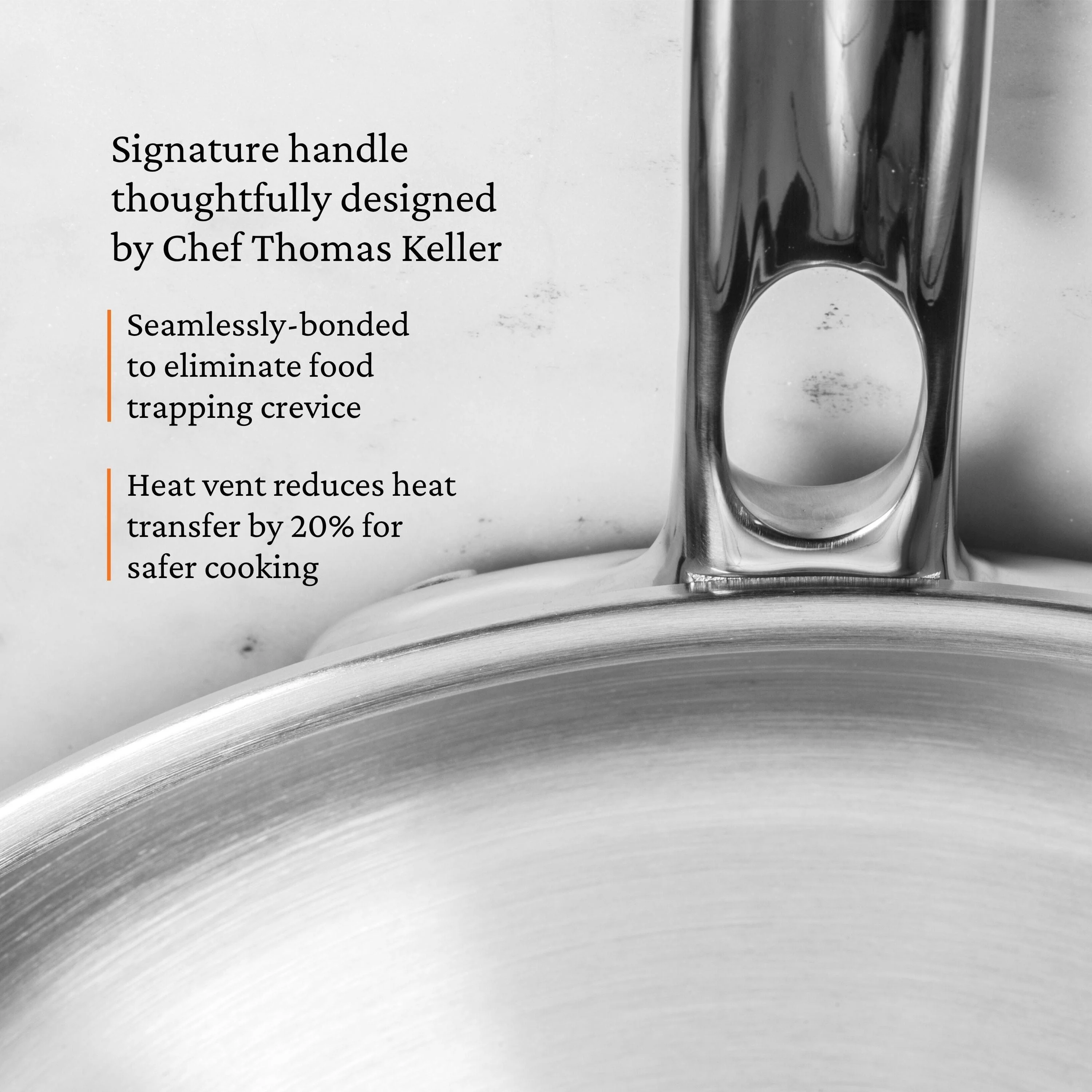 Hestan ProBond Luxe 3pc Skillet Set:  (8.5”, 11", and 12.5" skillets) - Image 3
