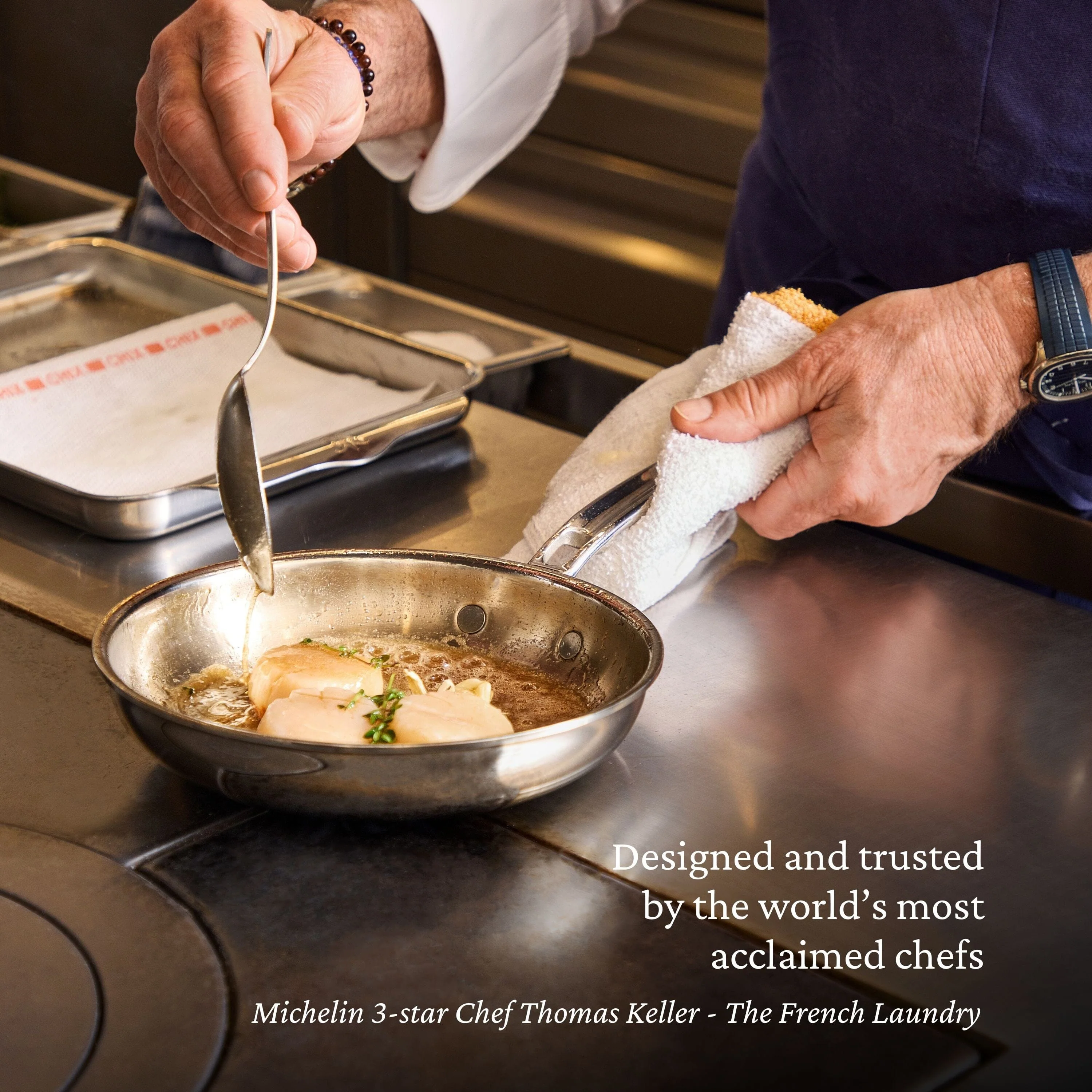 Hestan ProBond Luxe 3pc Skillet Set:  (8.5”, 11", and 12.5" skillets) - Image 9