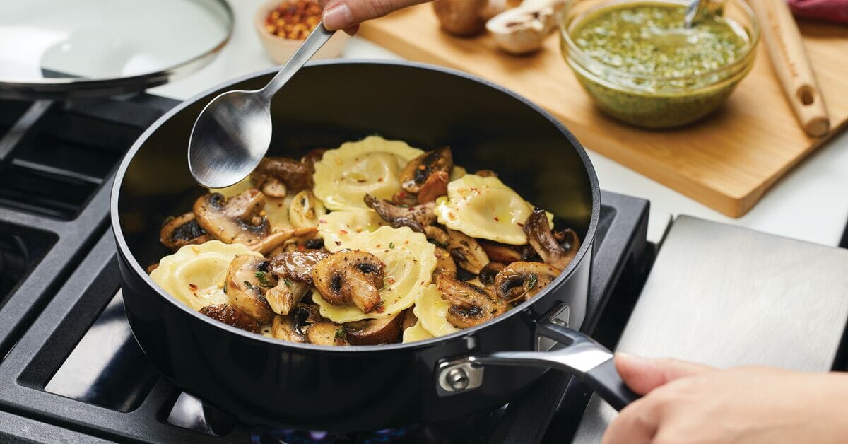 KitchenAid 8pc Mixed Material Cookware Set - Image 2
