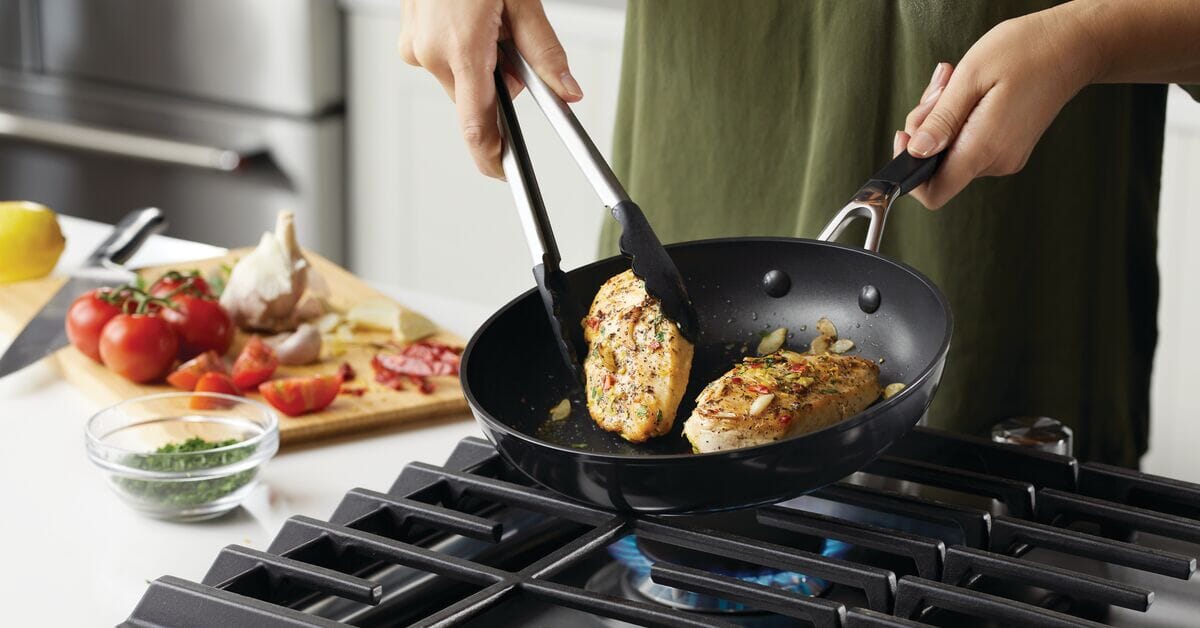 KitchenAid 8pc Mixed Material Cookware Set - Image 3