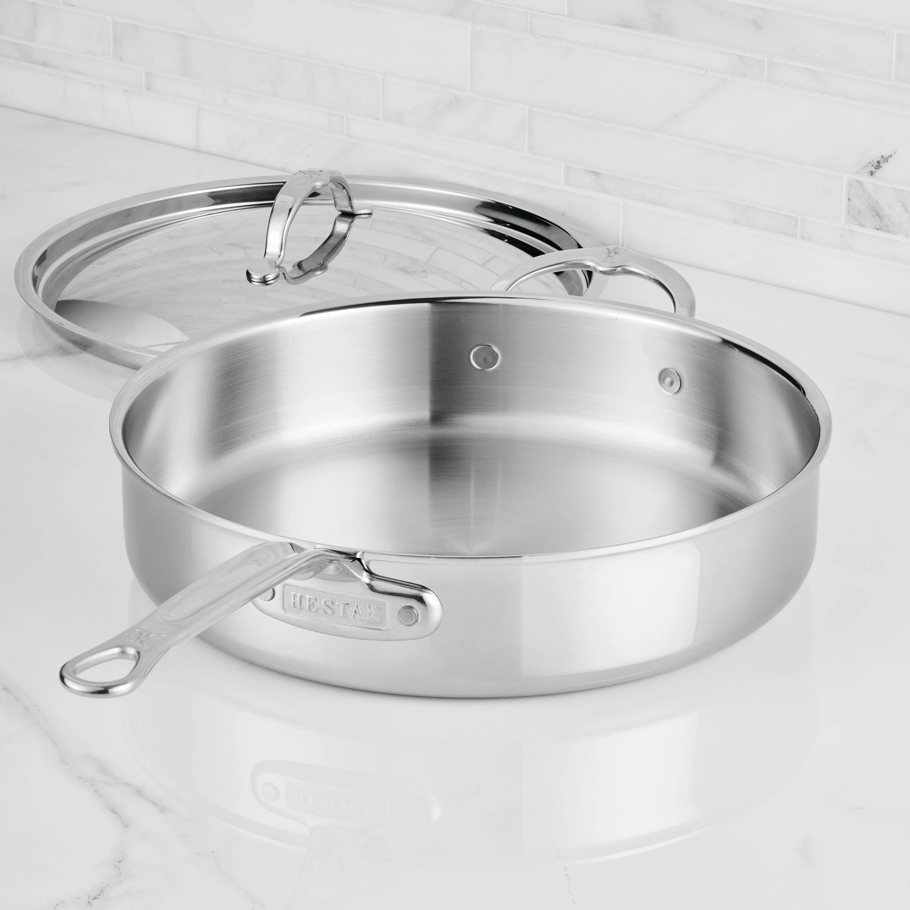 Hestan ProBond® Luxe 5QT/30CM Covered Saute Pan with helper handle - Image 16