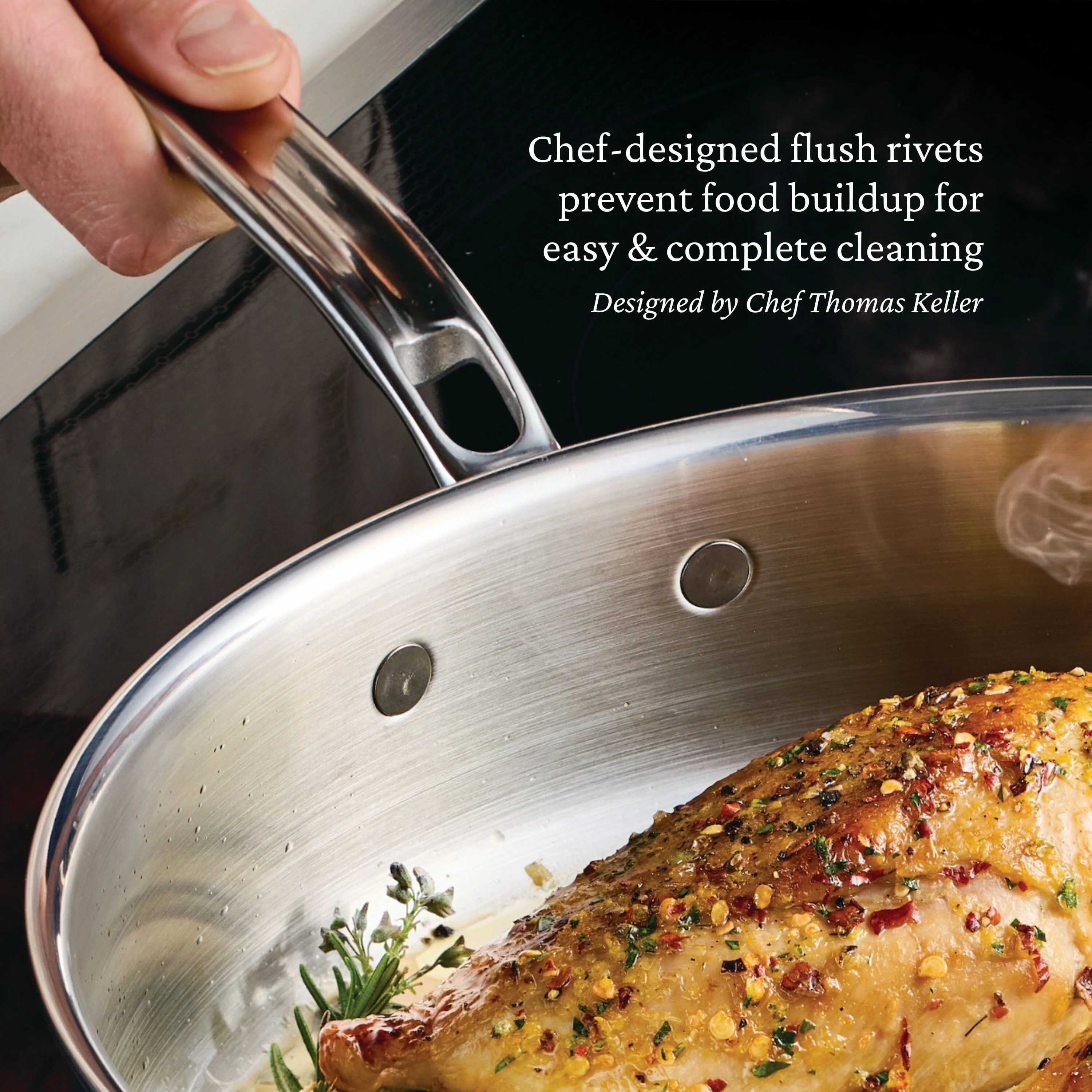 Hestan ProBond® Luxe 5QT/30CM Covered Saute Pan with helper handle - Image 8
