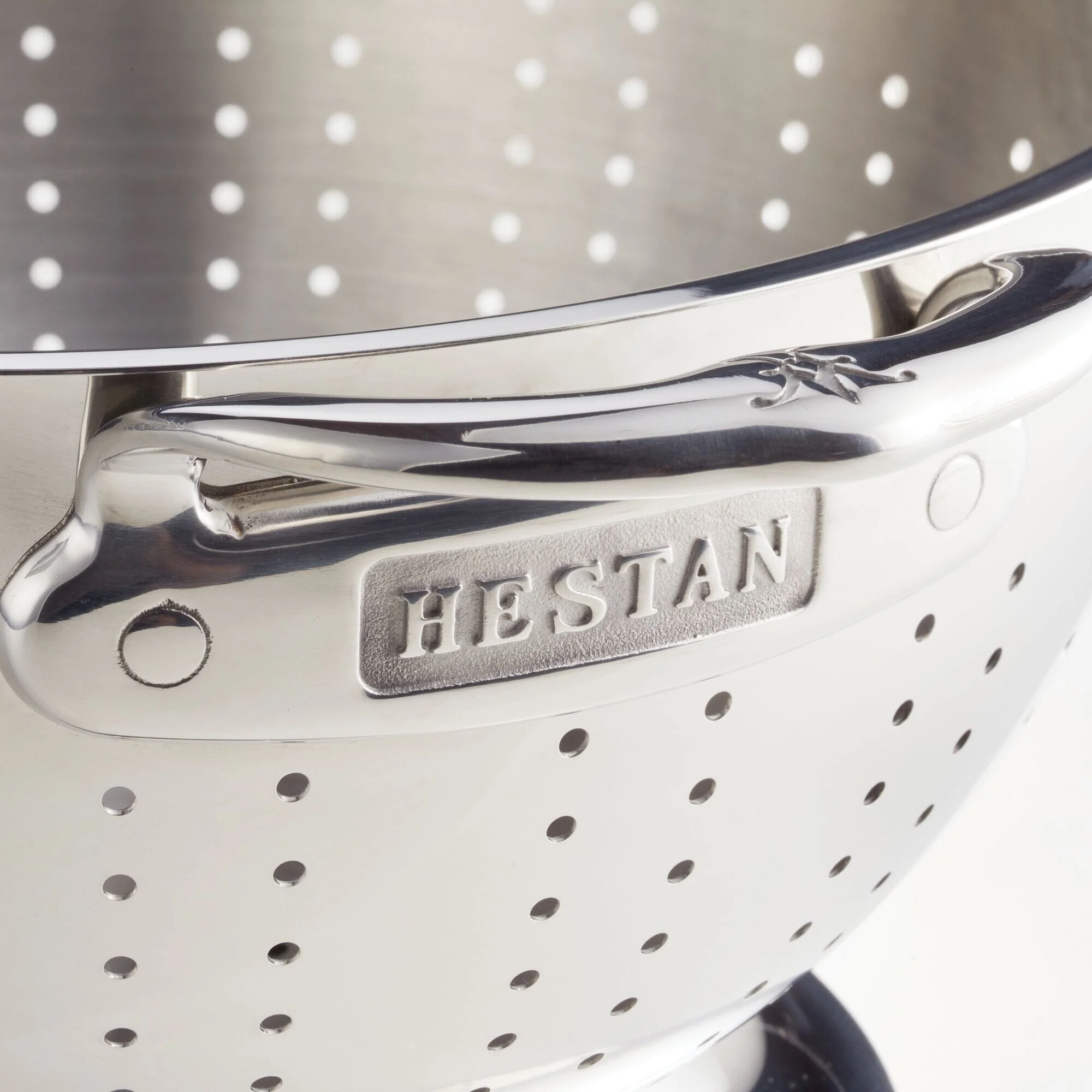 Hestan Provisions Stainless Steel Colander, 3-Quart, Stainless Steel - Image 2