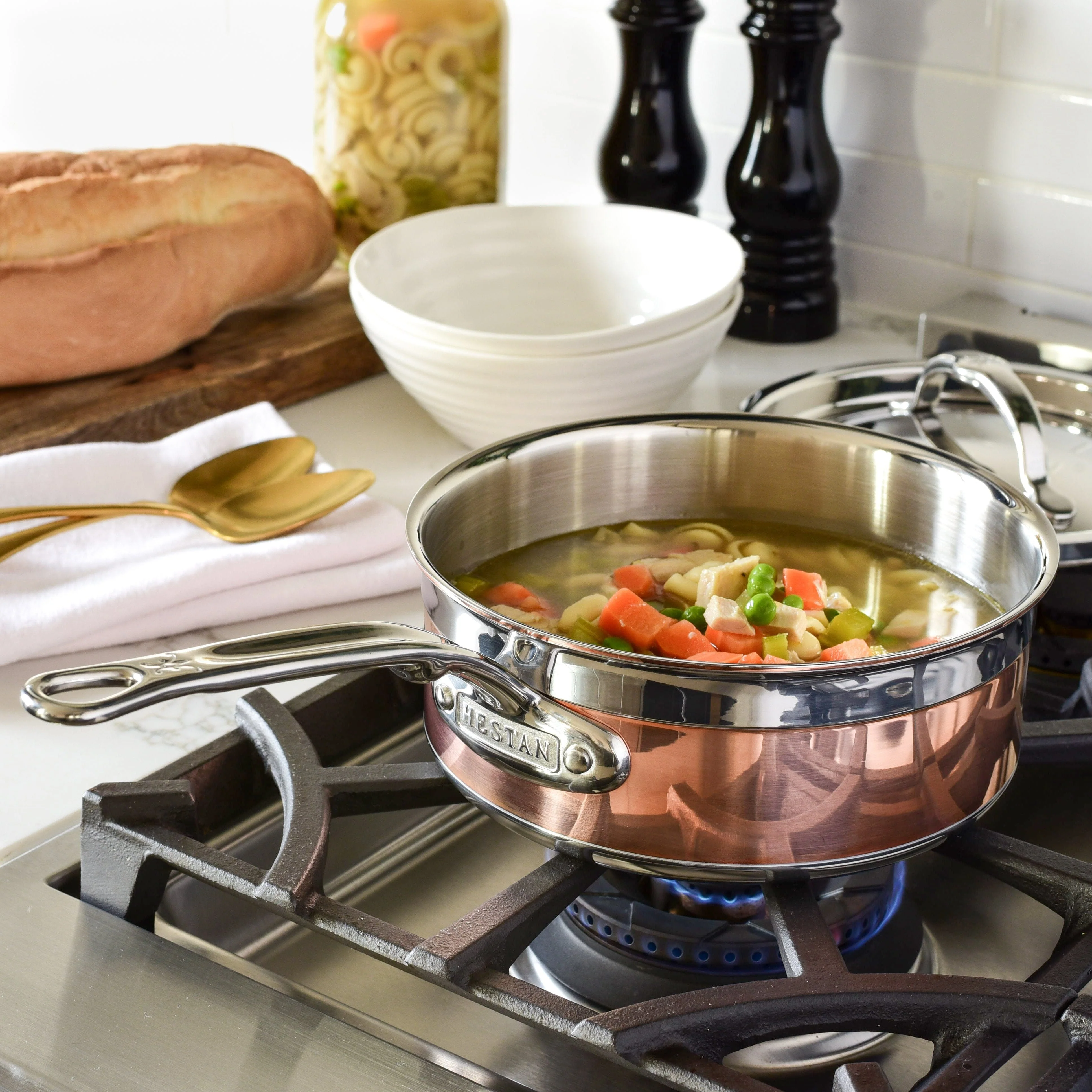 Hestan Induction Copper Saucepans - Image 3