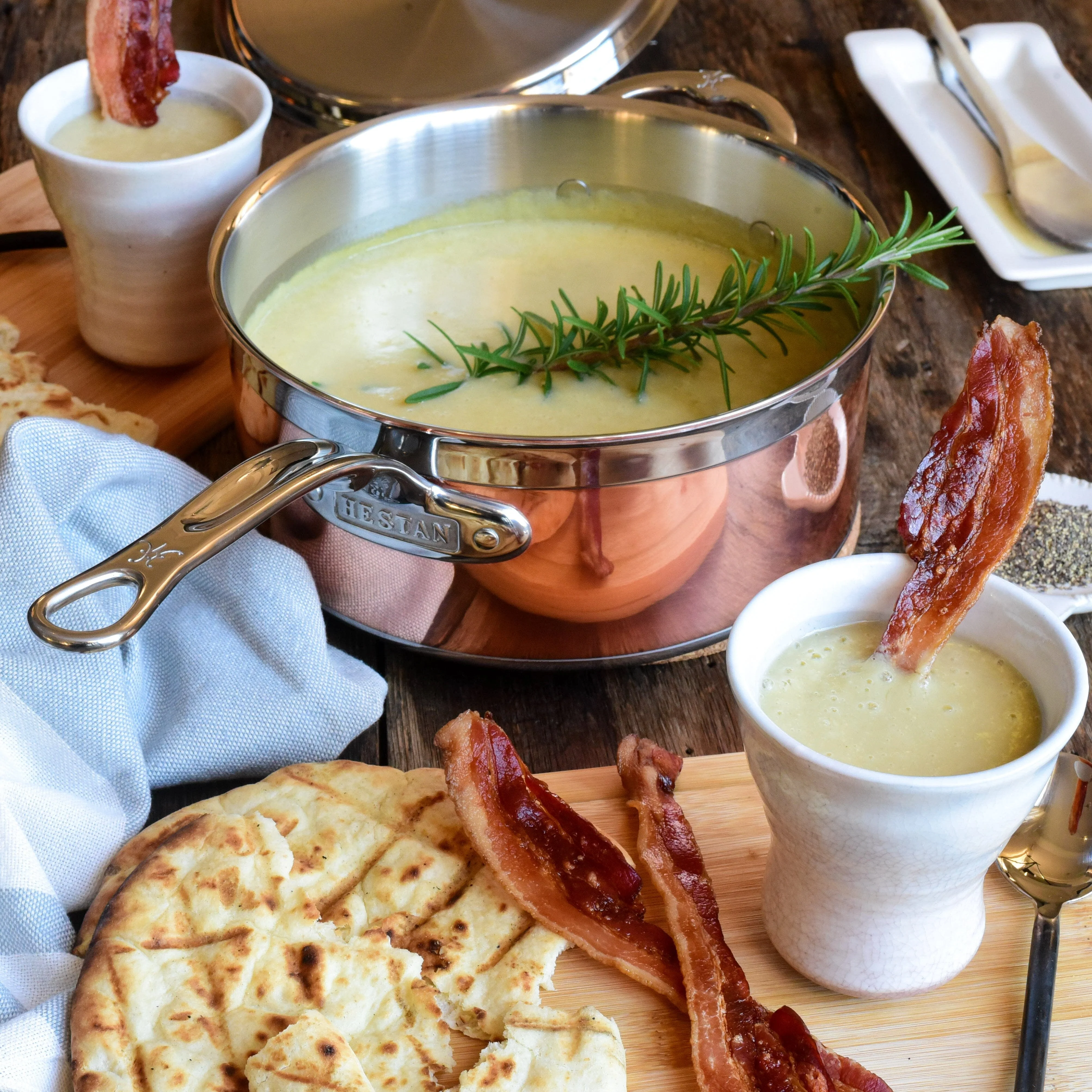 Hestan Induction Copper Saucepans - Image 5
