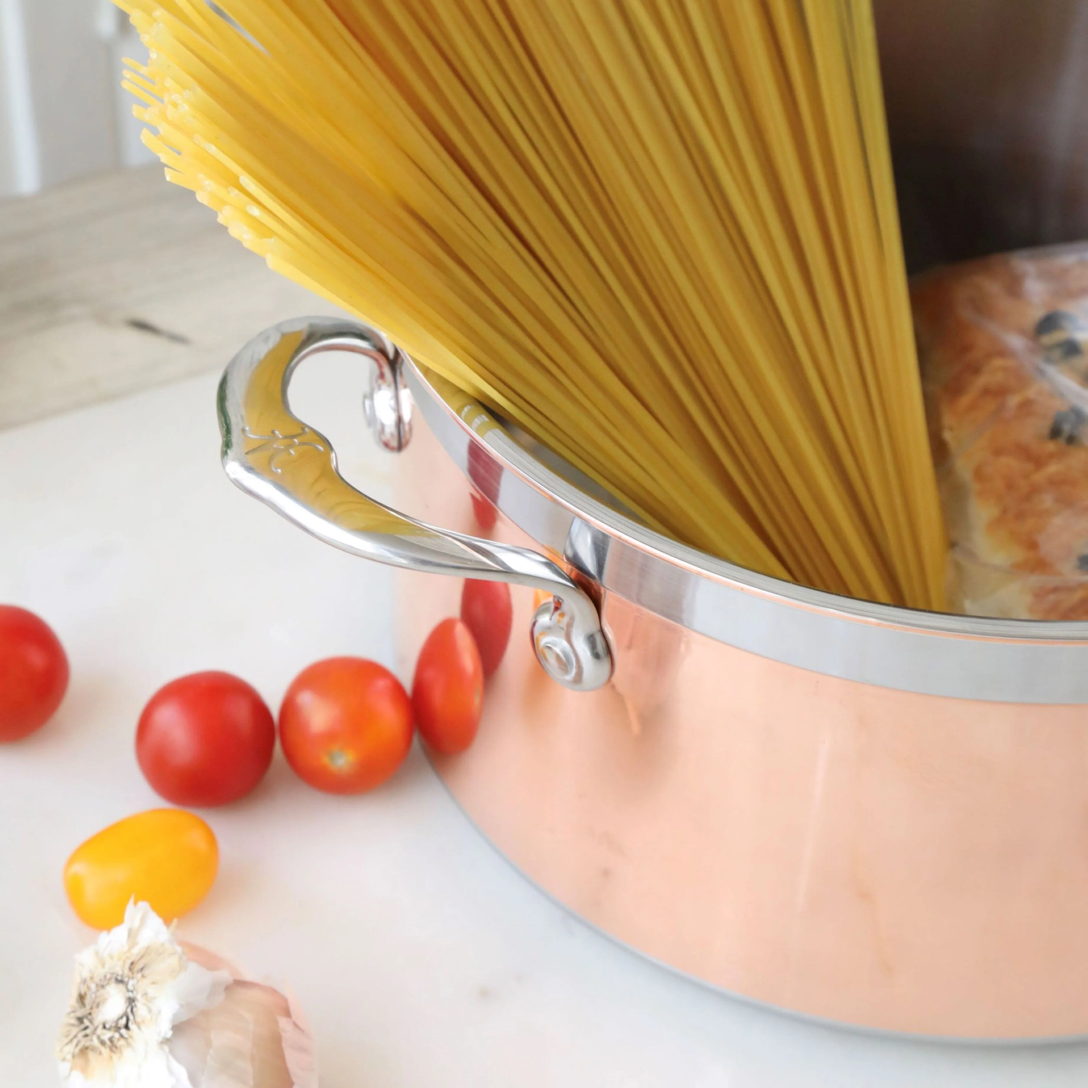 Hestan Induction Copper Stock Pot, 6-Quart - Image 3
