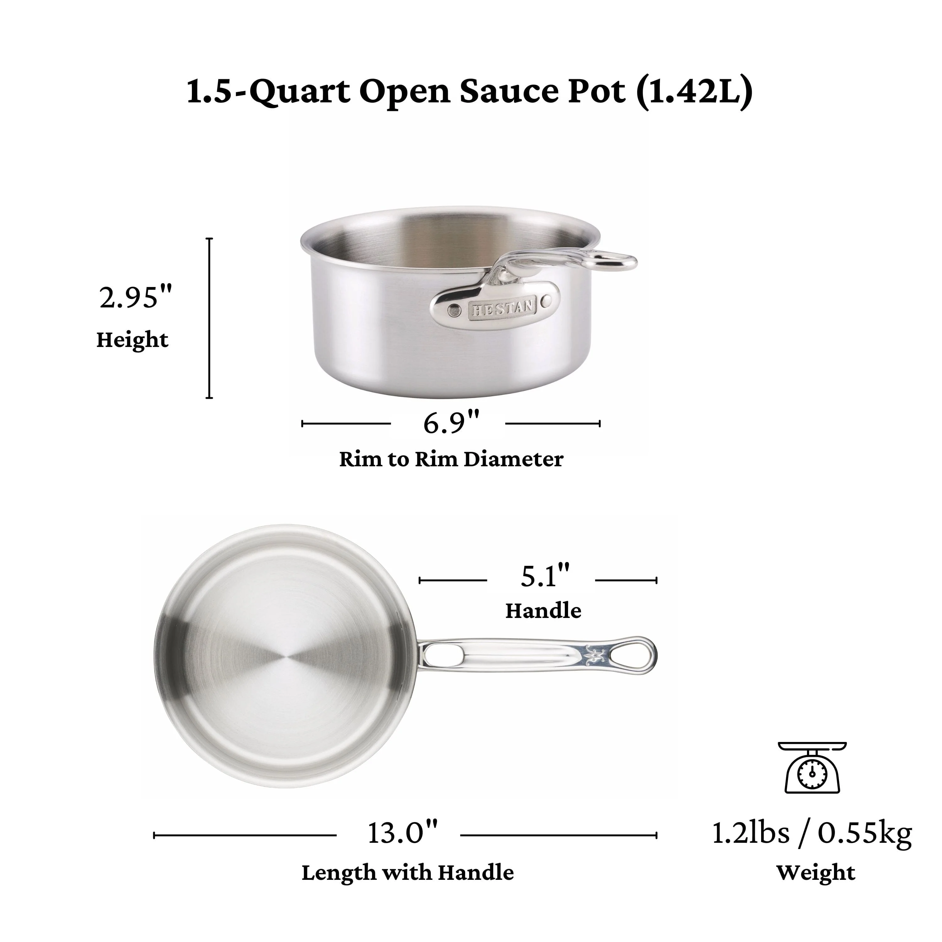 Hestan Thomas Keller Insignia Sauce Pots - Image 13