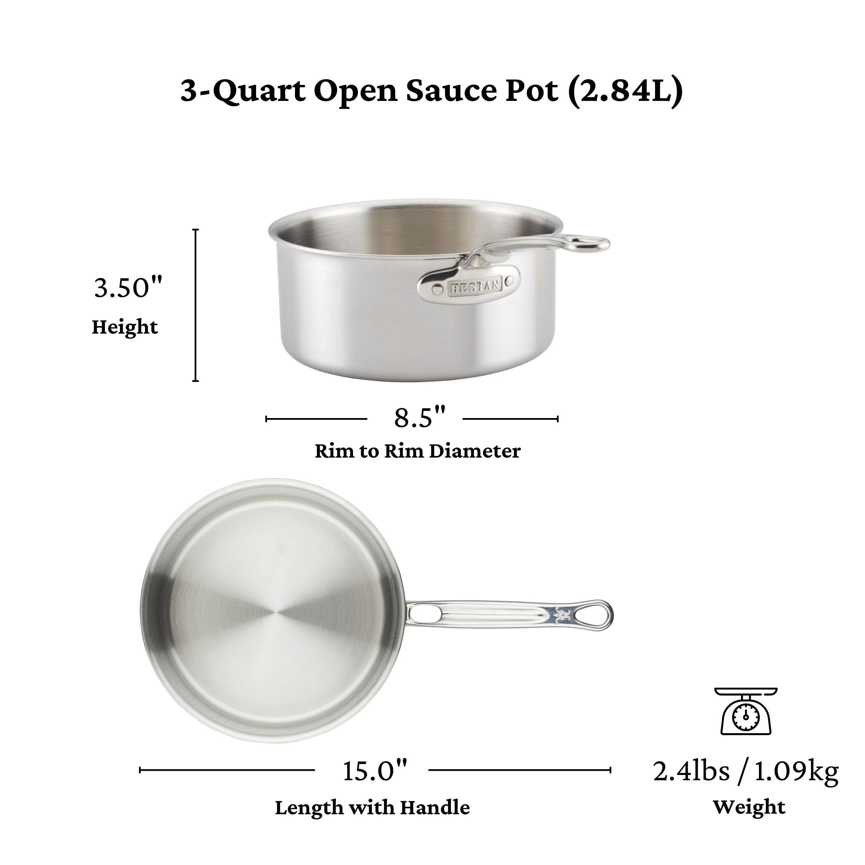 Hestan Thomas Keller Insignia Sauce Pots - Image 15