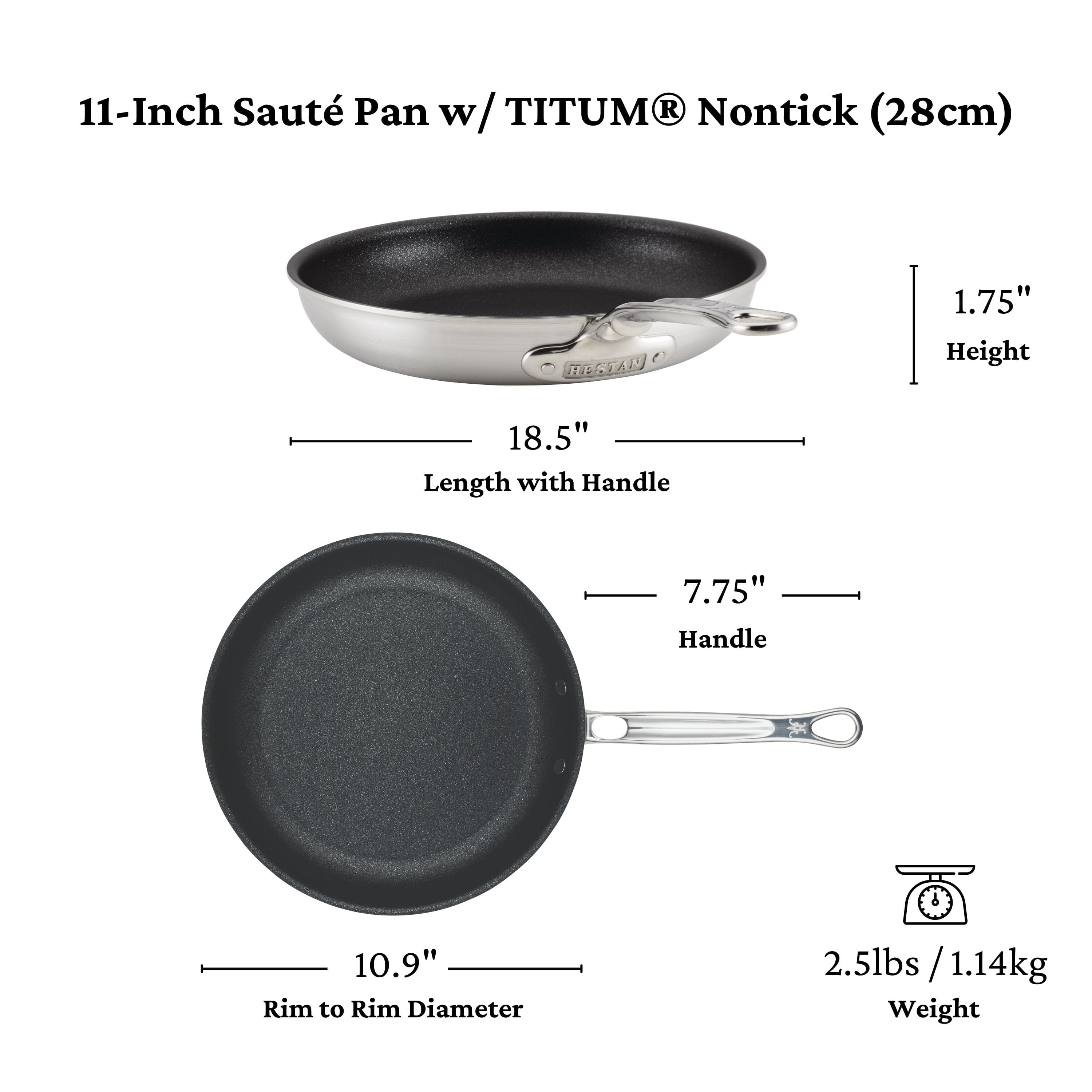 Hestan Thomas Keller Insignia TITUM Nonstick Sauté Pans - Image 12