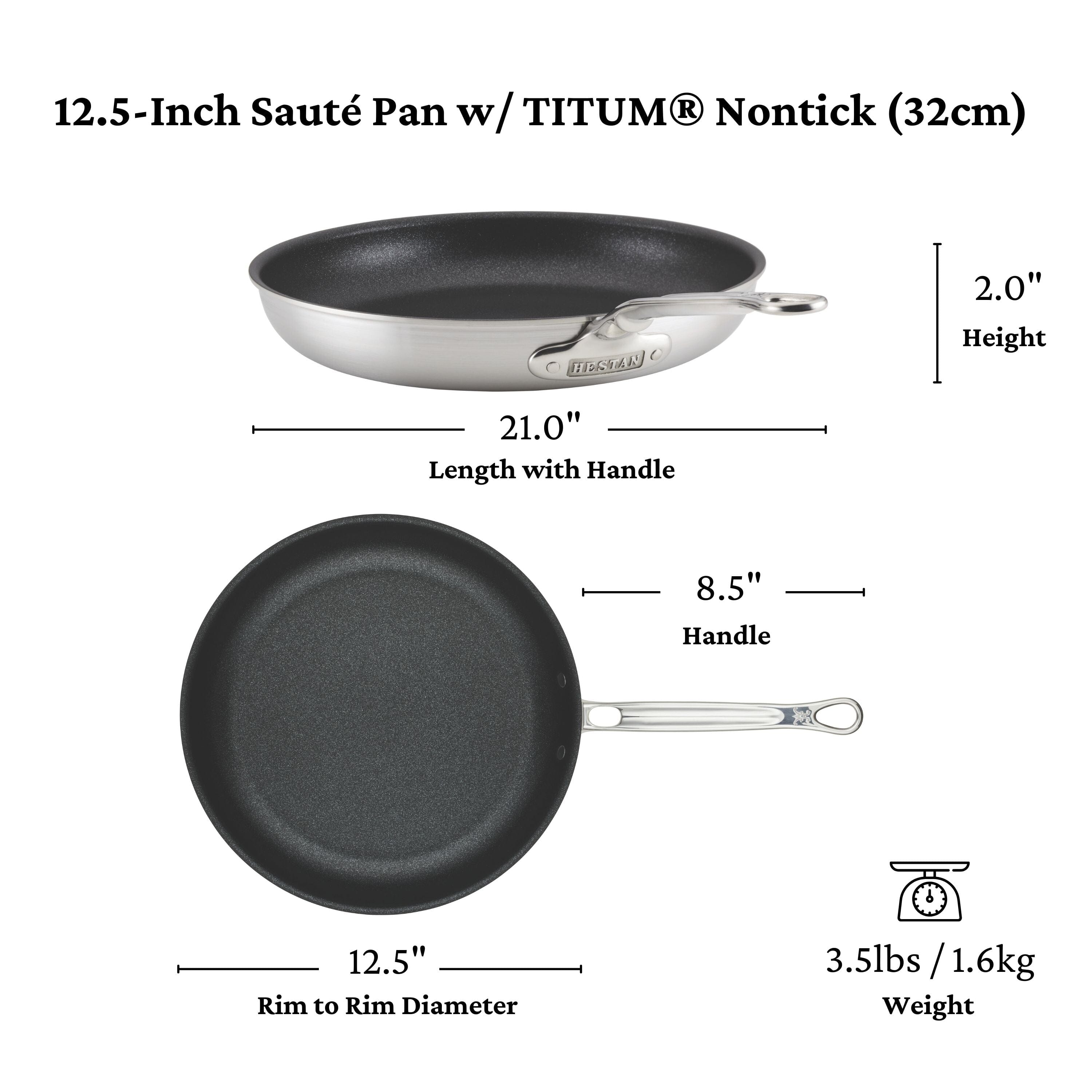 Hestan Thomas Keller Insignia TITUM Nonstick Sauté Pans - Image 14