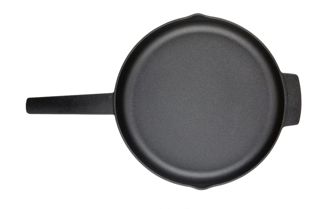 KitchenAid Seasoned Cast Iron Skillet, 12-Inch, Cast Iron Black - Image 3