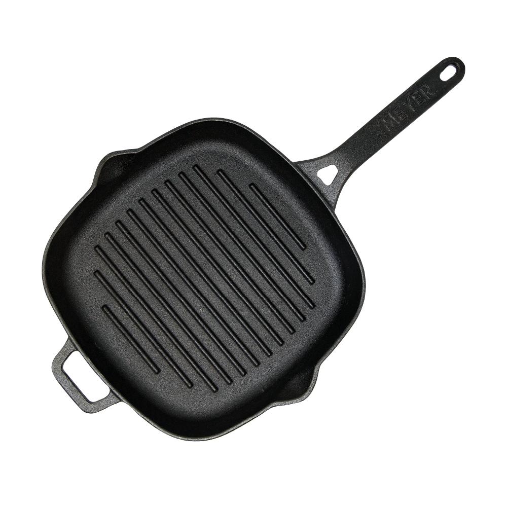 Meyer Cast Iron 25cm Grill Pan - Image 2