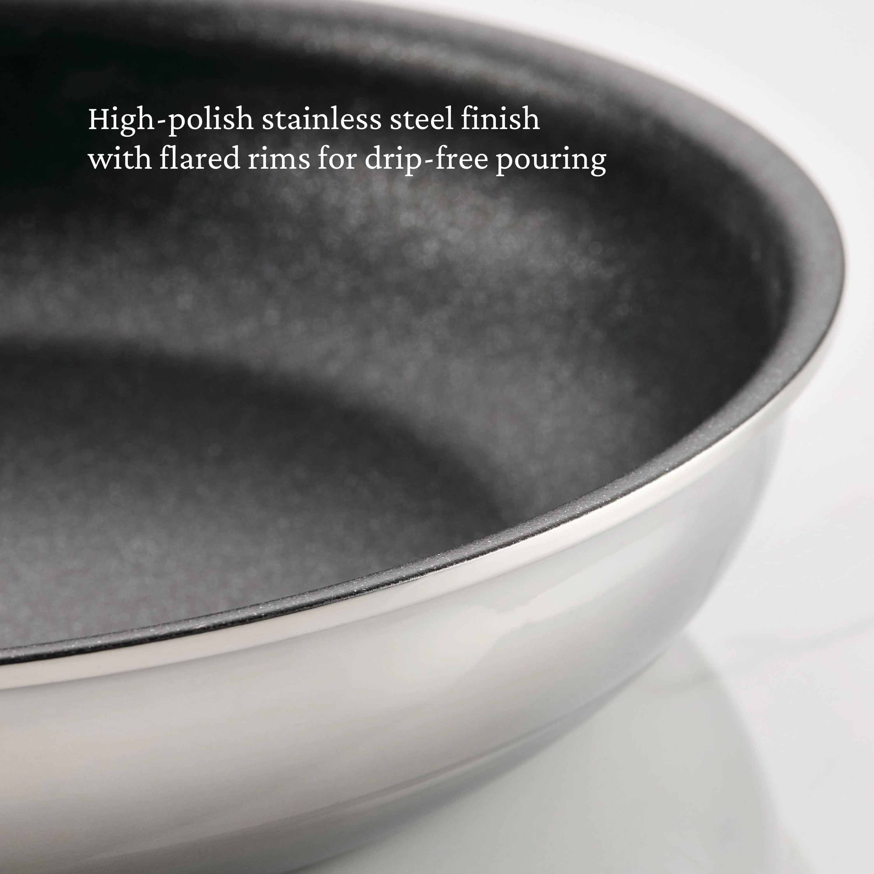 Hestan ProBond® Luxe 11" Professional Clad Stainless Steel Skillet with TITUM Nonstick - Image 5