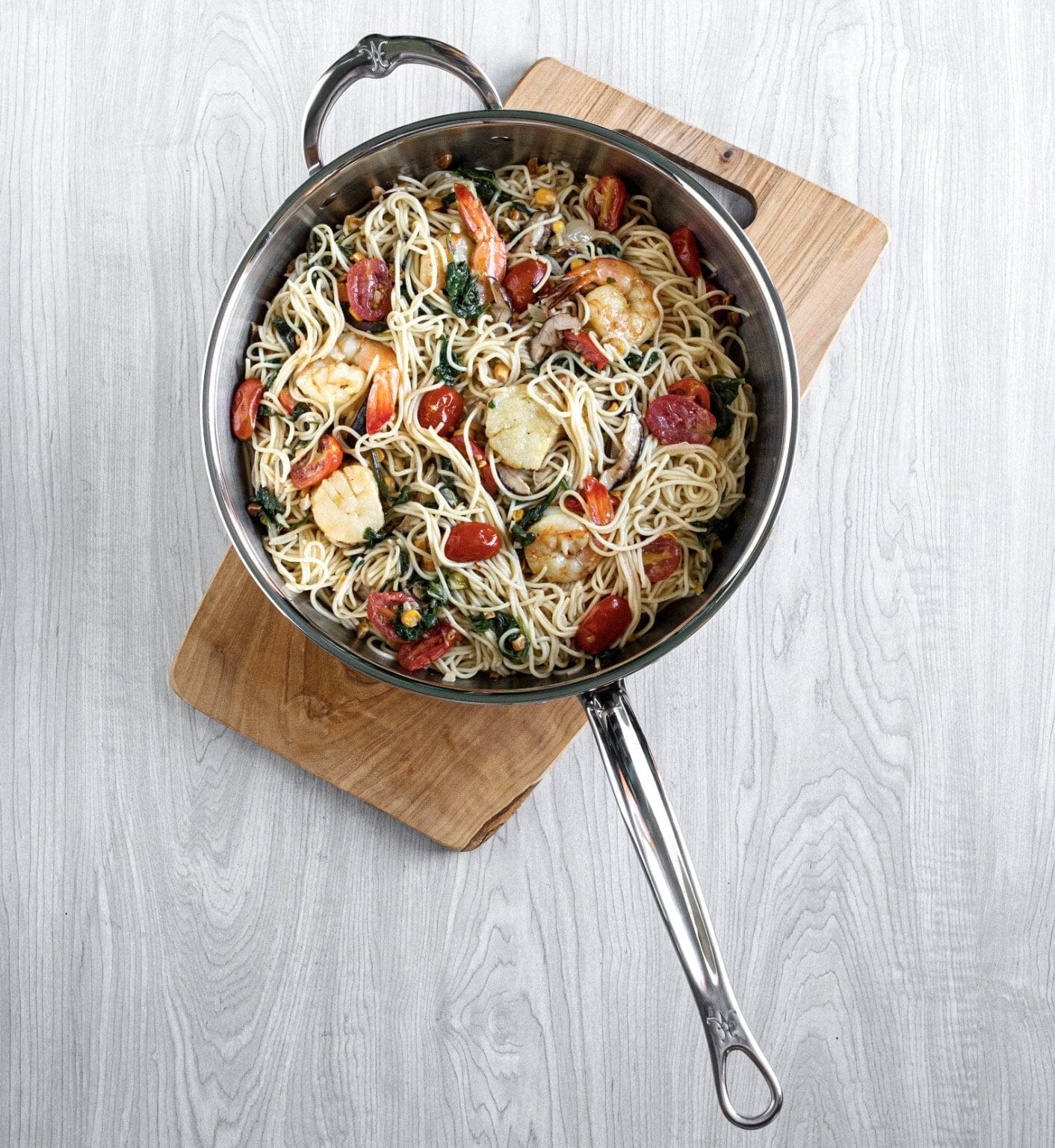 Hestan Professional Clad Stainless Steel Essential Pan, 5-Quart - Image 3
