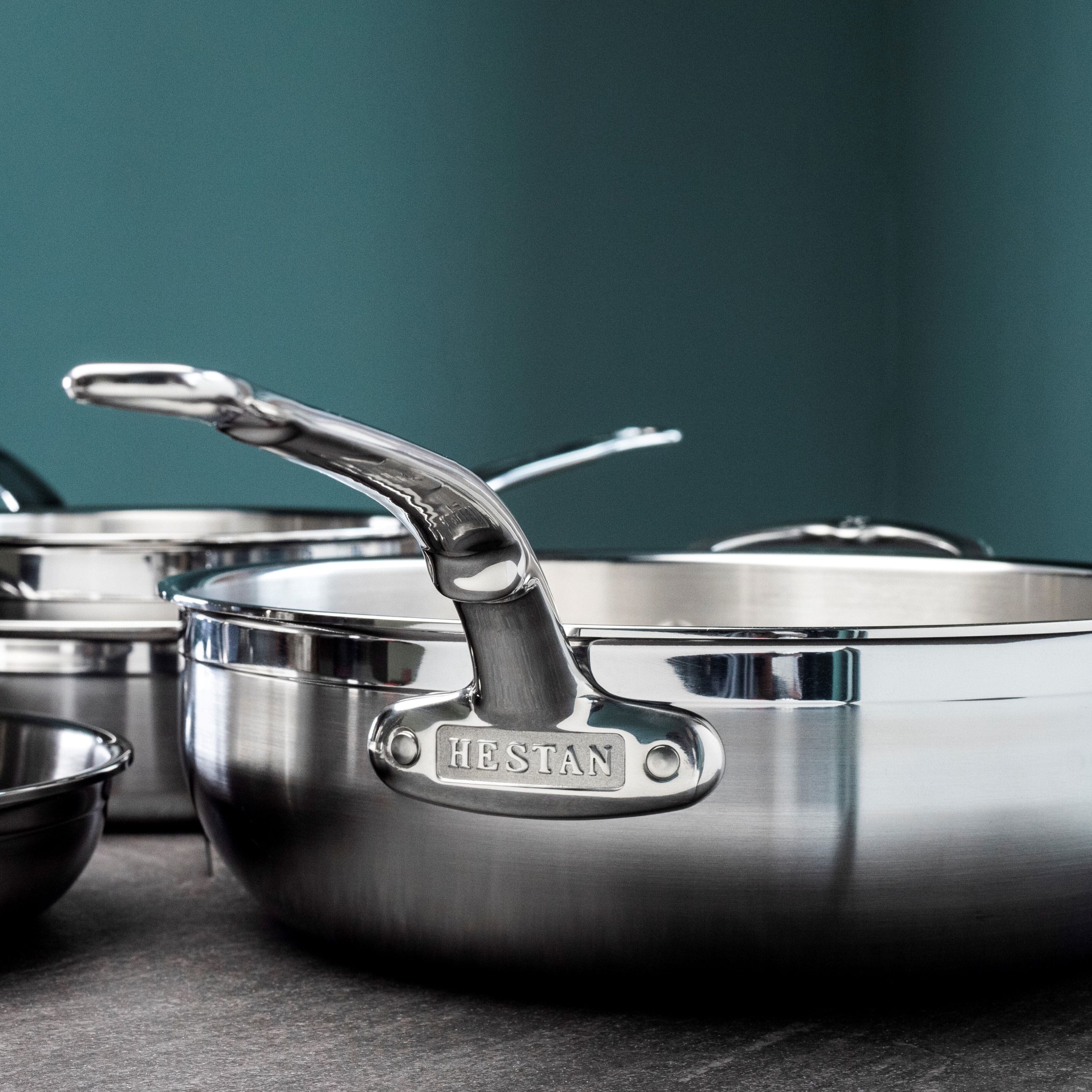 Hestan Professional Clad Stainless Steel Essential Pan, 5-Quart - Image 4