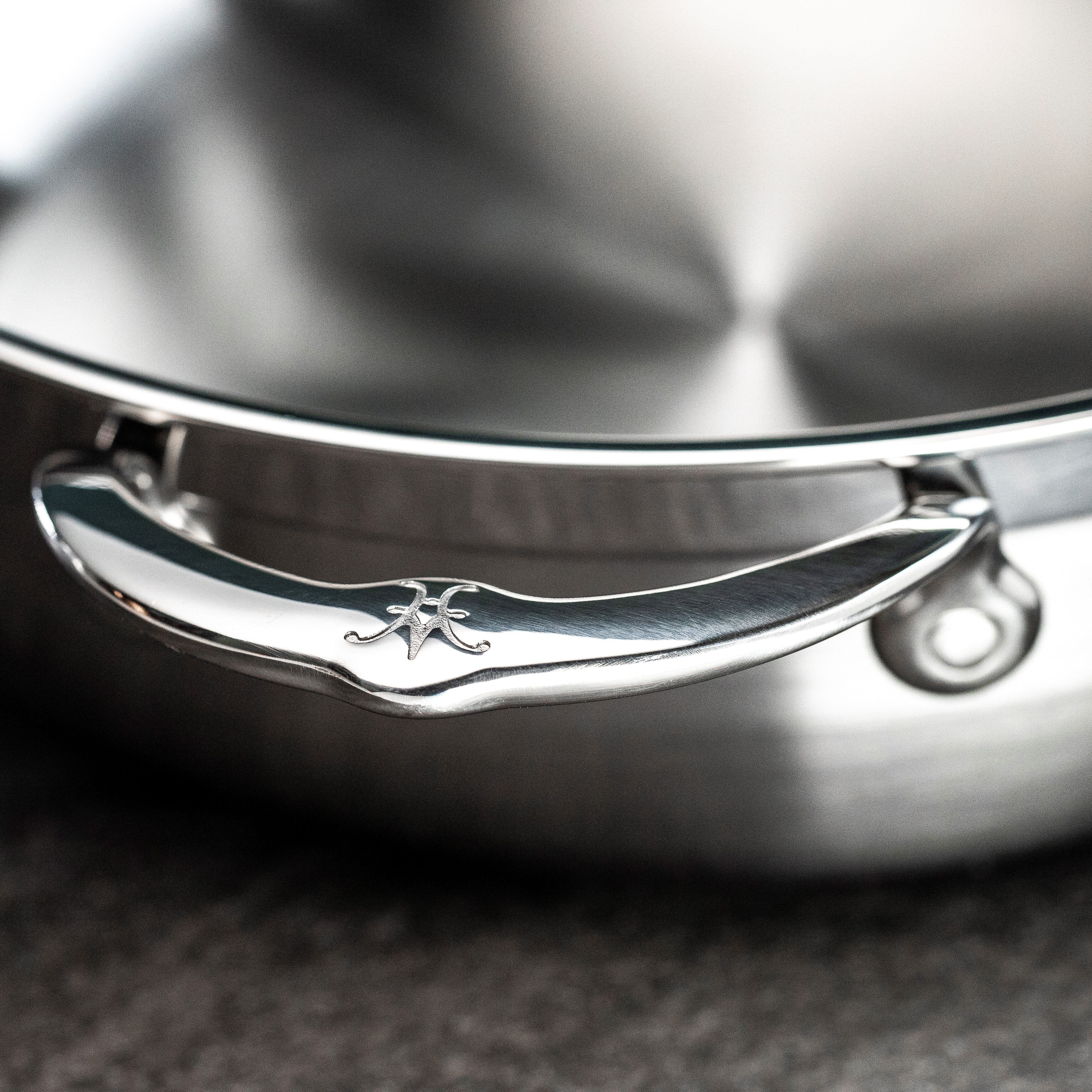 Hestan Professional Clad Stainless Steel Essential Pan, 5-Quart - Image 5