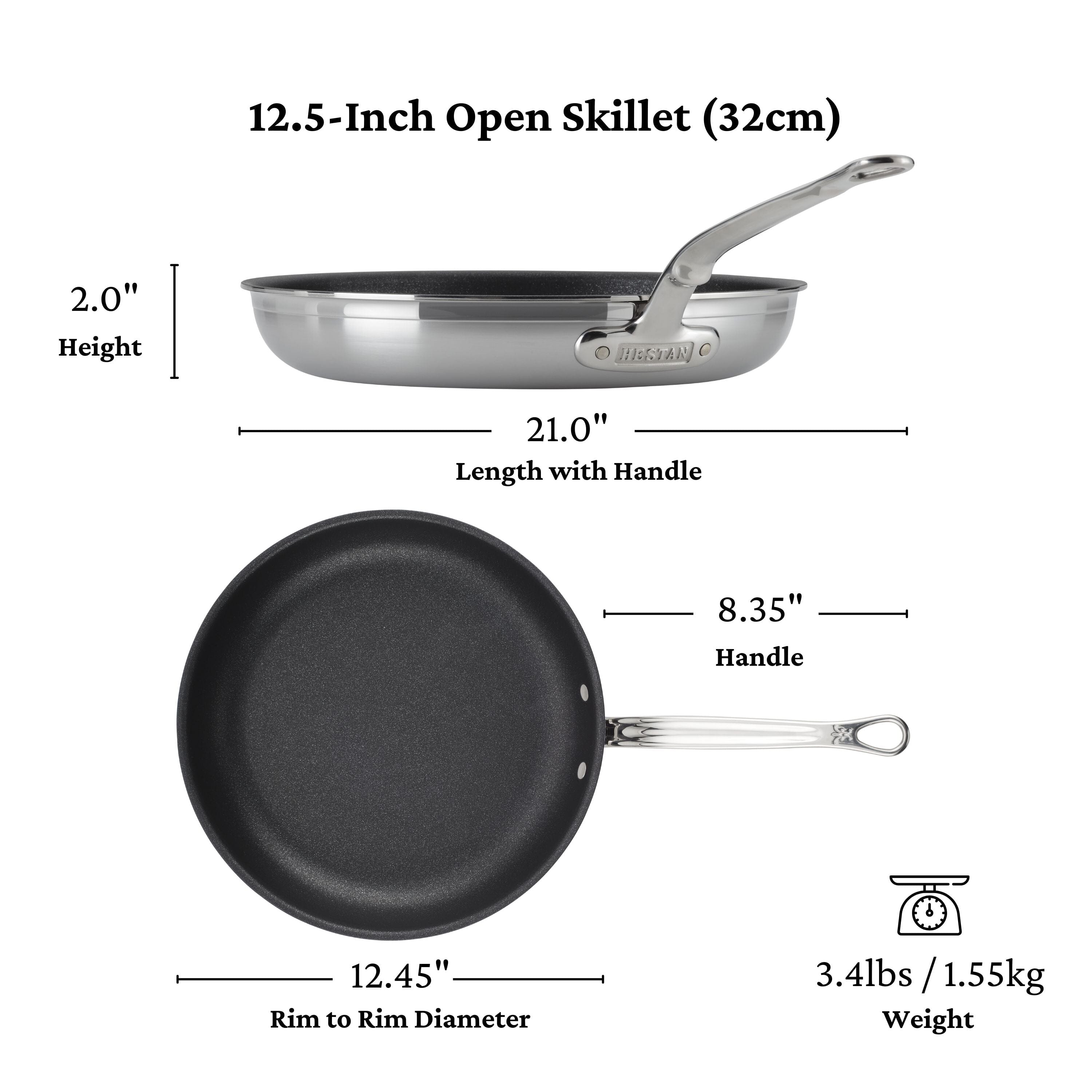 Hestan Professional Clad Stainless Steel TITUM<sup>TM</sup> Nonstick Skillets - Image 12