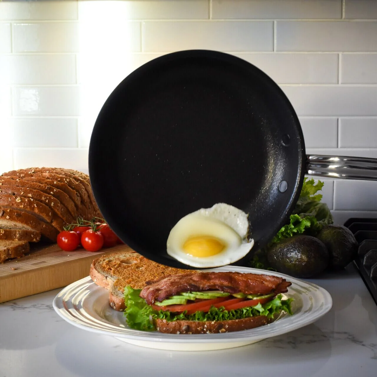 Hestan Professional Clad Stainless Steel TITUM<sup>TM</sup> Nonstick Skillets - Image 3