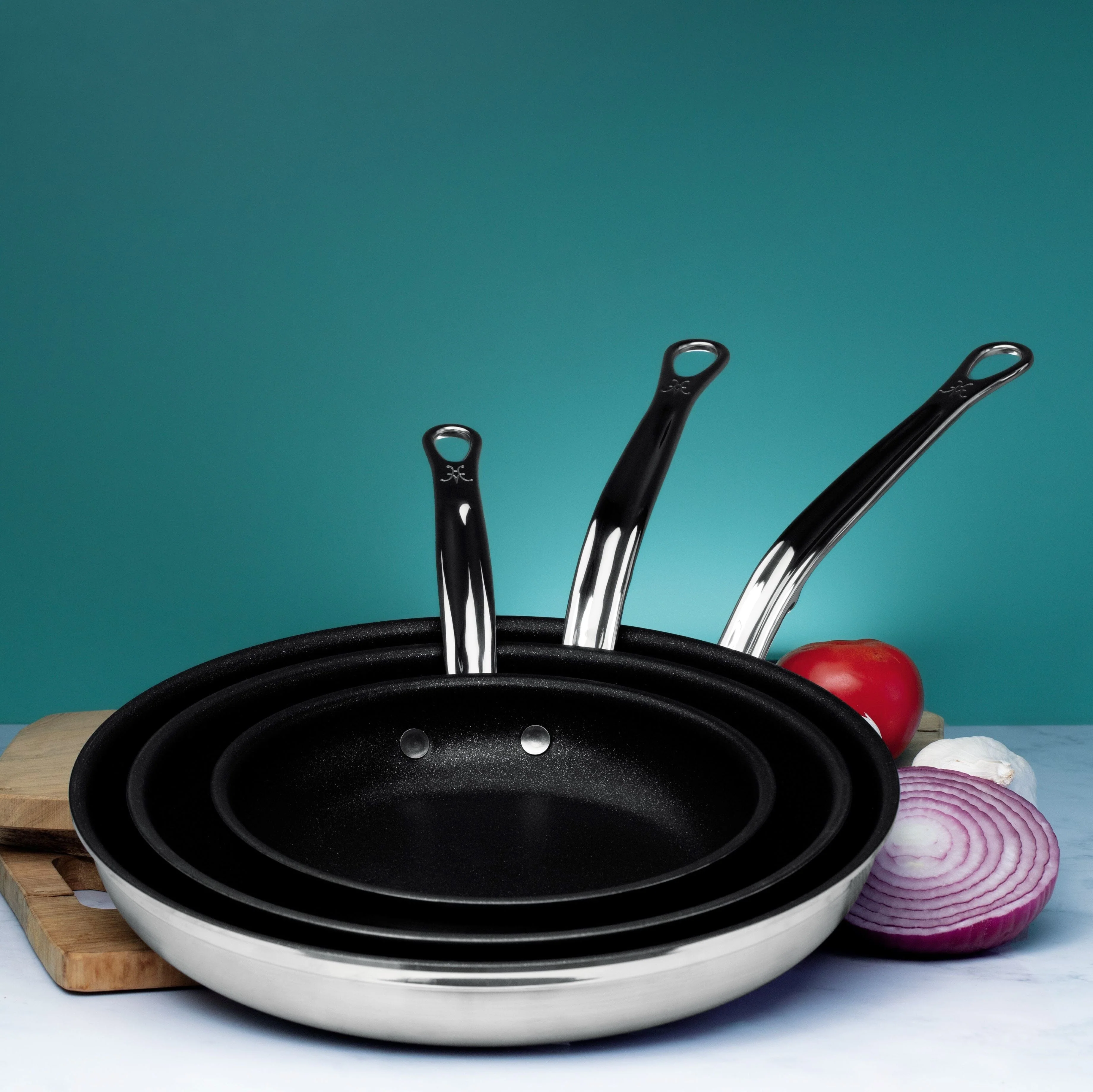 Hestan Professional Clad Stainless Steel TITUM<sup>TM</sup> Nonstick Skillets - Image 4