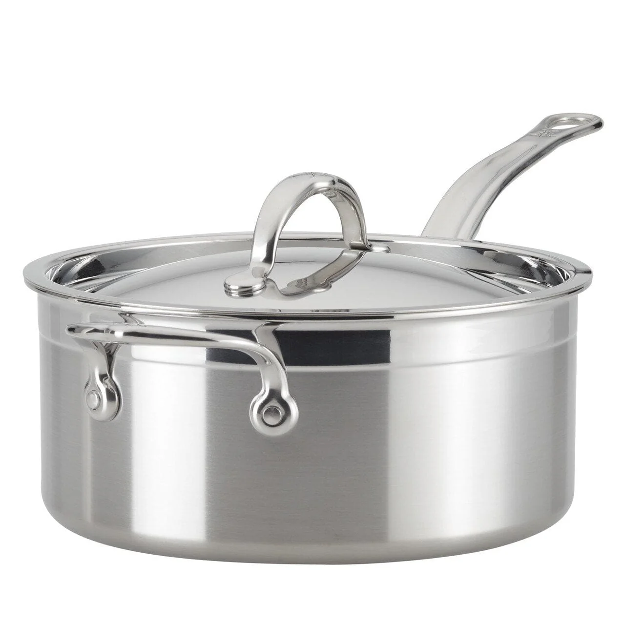 Hestan Professional Clad Stainless Steel Saucepans